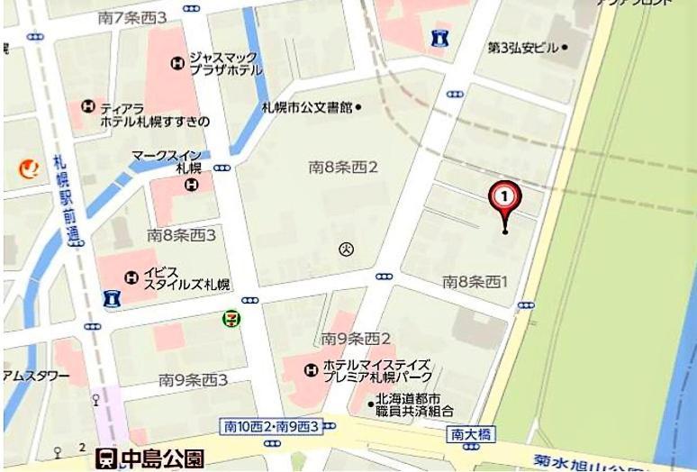 サービスアパ―トメントsapporo中島公園1Ldk802 Apartment Ngoại thất bức ảnh